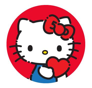 Image of Hello Kitty 50th Anniversary Artwork 